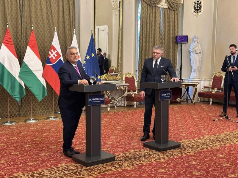 Fico és Orbán találkozója: Pozsony és Budapest nem az ukrán dallamra fog lépni - a közép-európai országok érdekeit komolyan kell szem előtt tartani. | ma7.sk